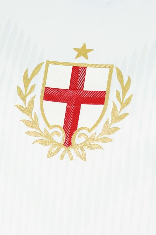 BadRhino Big & Tall White England Football Polo Shirt | BadRhino 9