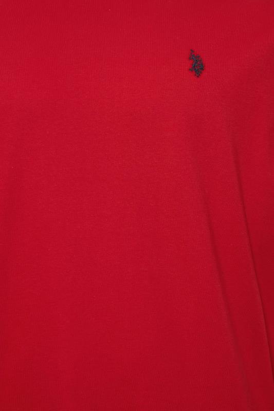 U.S. POLO ASSN. Big & Tall Red Core T-Shirt | BadRhino
