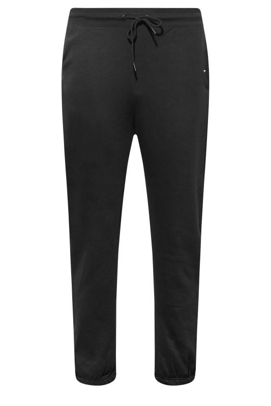 BadRhino Big & Tall 2 PACK Black Jersey Core Joggers | BadRhino 6