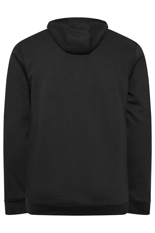 BadRhino Big & Tall Black Eagle Graphic Print Hoodie | BadRhino 7