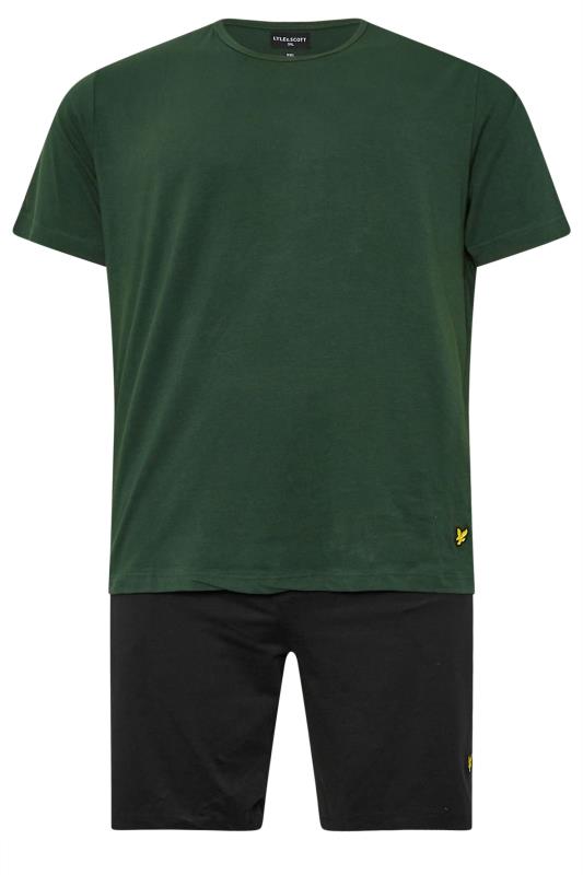 LYLE & SCOTT Black & Dark Green Lounge Set | BadRhino 6