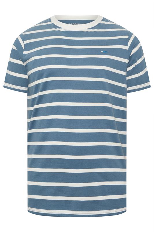 BadRhino Big & Tall Blue Stripe T-Shirt | BadRhino 5