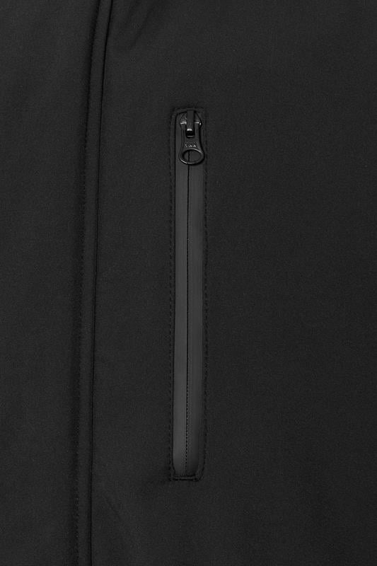 KAM Big & Tall Black Softshell Jacket 3