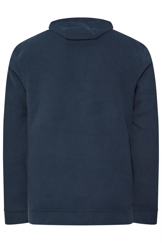 BadRhino Big & Tall Navy Blue Borg Lined Fleece | BadRhino 6