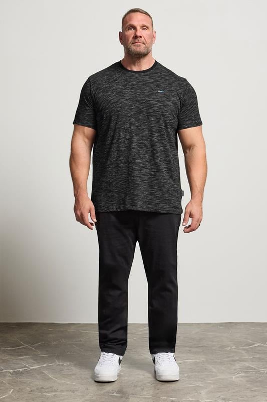 BadRhino Big & Tall Black Slub T-Shirt | BadRhino 2