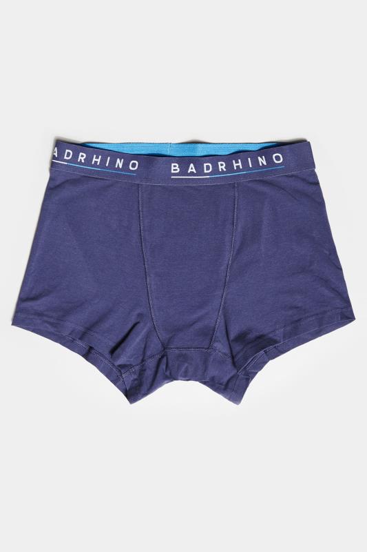 BadRhino Navy Blue Essential 3 Pack Boxers | BadRhino 6