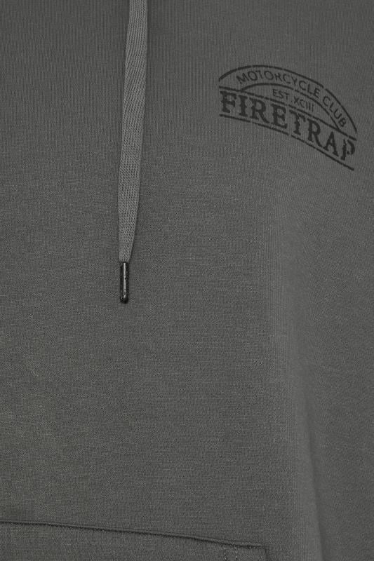 FIRETRAP Big & Tall Stormy Grey Hoodie | BadRhino 3