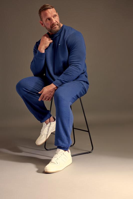 Men's  BadRhino Big & Tall Storm Blue Sweatshirt