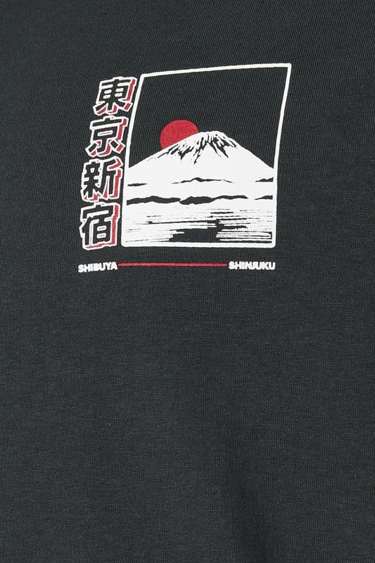 JACK & JONES Big & Tall Forest River Green Graphic T-Shirt | BadRhino 3