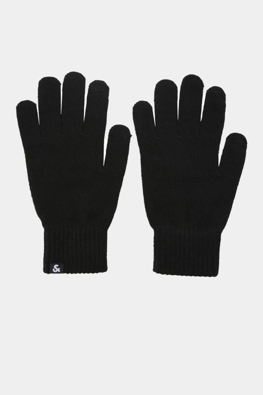 JACK & JONES Black Gloves | BadRhino 1