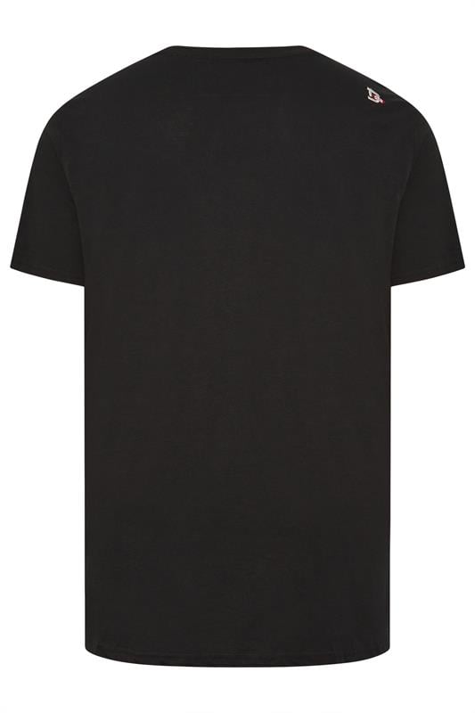 D555  Big & Tall Black Tokyo T-Shirt | BadRhino 2
