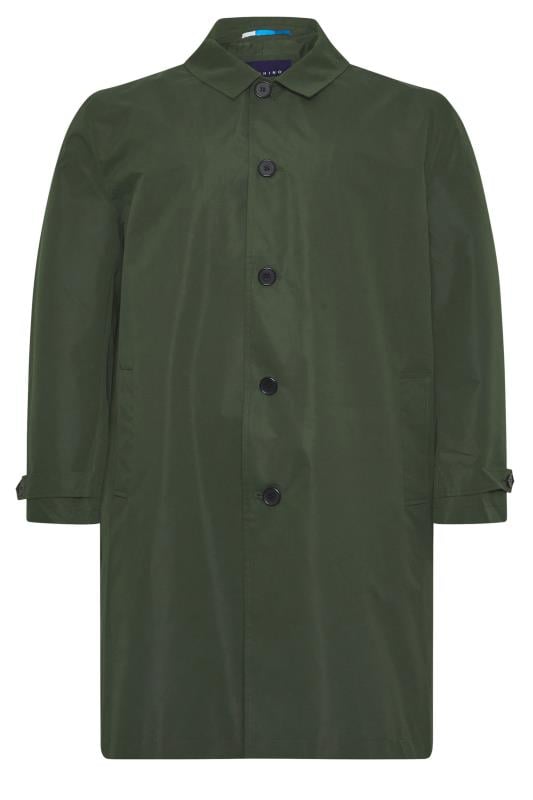 BadRhino Big & Tall Khaki Mac Raincoat | BadRhino 5