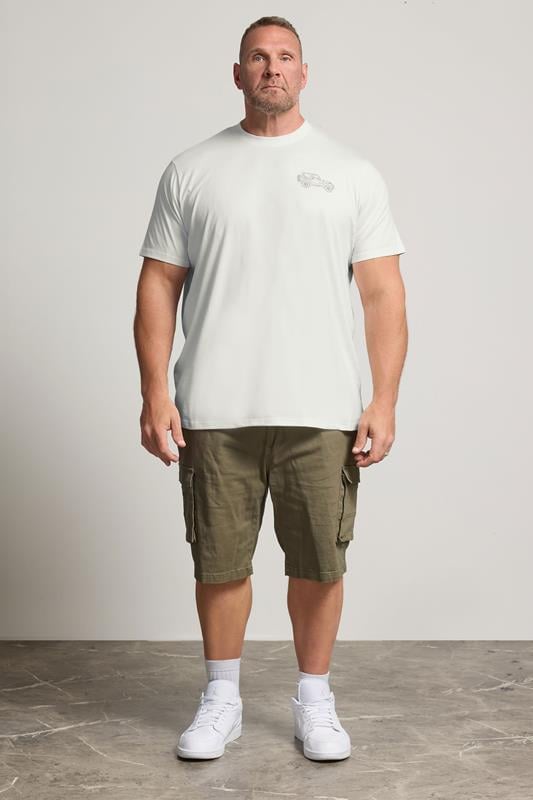 BadRhino White 'Forever Off-Roader' Tee | BadRhino 1