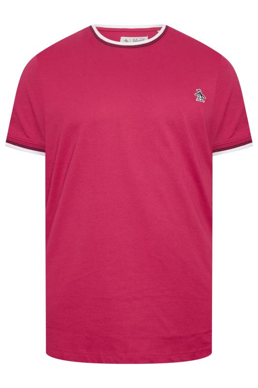 PENGUIN MUNSINGWEAR Big & Tall Red Logo T-Shirt | BadRhino  3