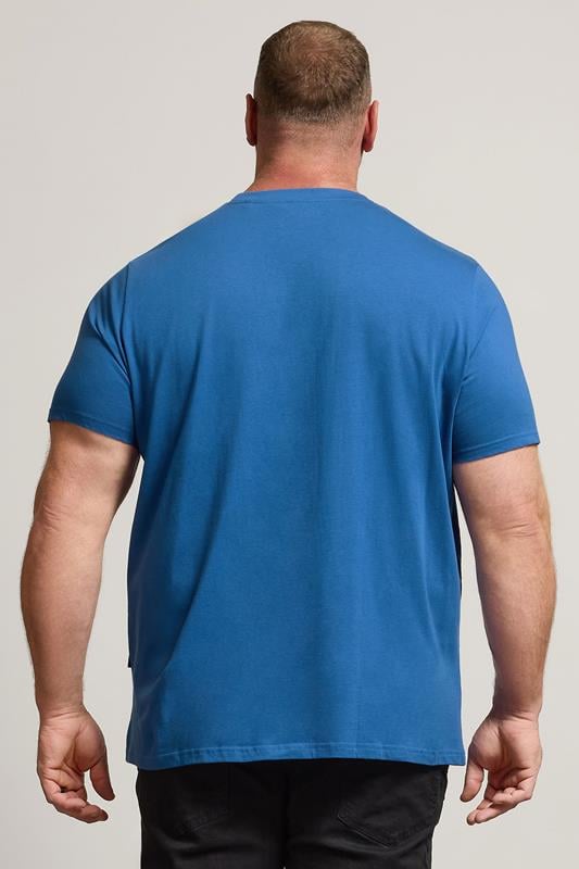 BadRhino Big & Tall Nouvean Blue Core T-Shirt | BadRhino 4
