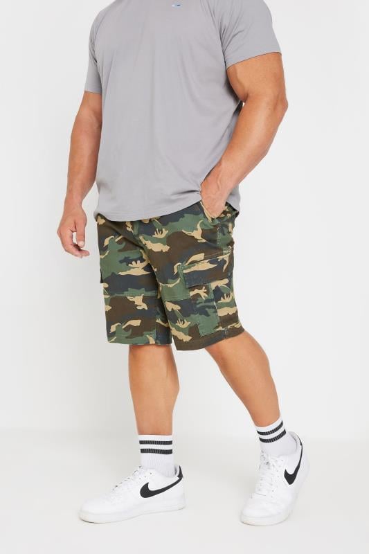 Men's  BadRhino Big & Tall Brown Camo Cargo Shorts