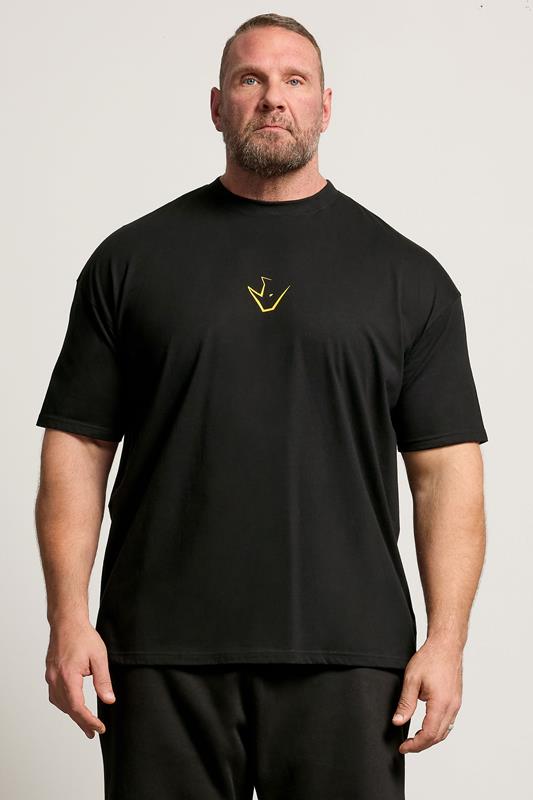 IronRhino Big & Tall Black Powerhouse T-Shirt | BadRhino 4