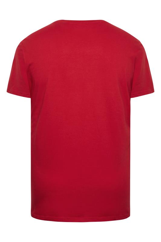 BadRhino Big & Tall Dark Red Core T-Shirt | BadRhino 4