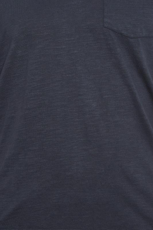 BadRhino Navy Blue Slub Polo Shirt | BadRhino 4