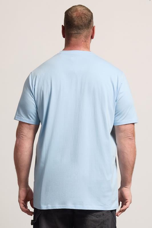 BadRhino Big & Tall Blue Extra Long Campervan Graphic T-Shirt | BadRhino 2