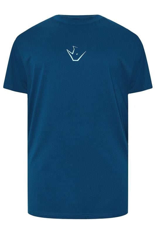 Men's  IronRhino Big & Tall Navy Blue Powerhouse T-Shirt