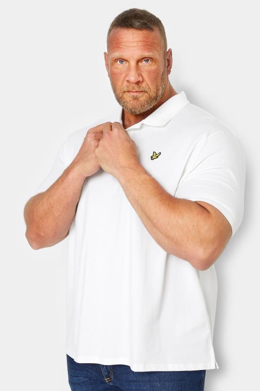 Men's  LYLE & SCOTT Big & Tall White Core Polo Shirt
