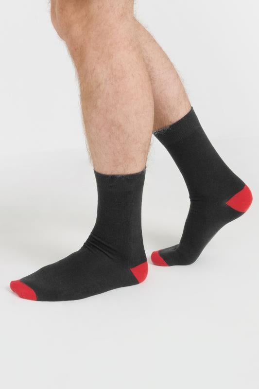 BadRhino 5 PACK Black Heel & Toe Ankle Socks | BadRhino 2