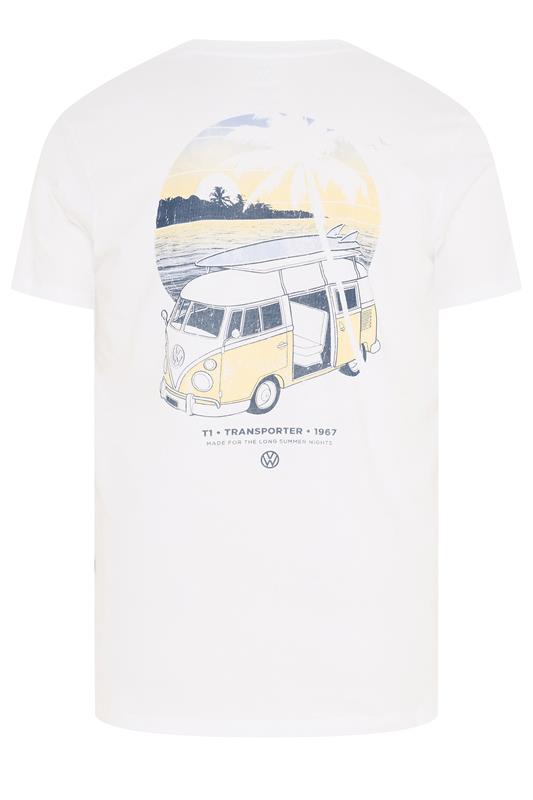 BadRhino Big & Tall White Volkswagen Graphic T-Shirt 6