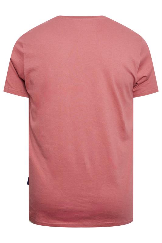 BadRhino Big & Tall Pink Core T-Shirt | BadRhino 3