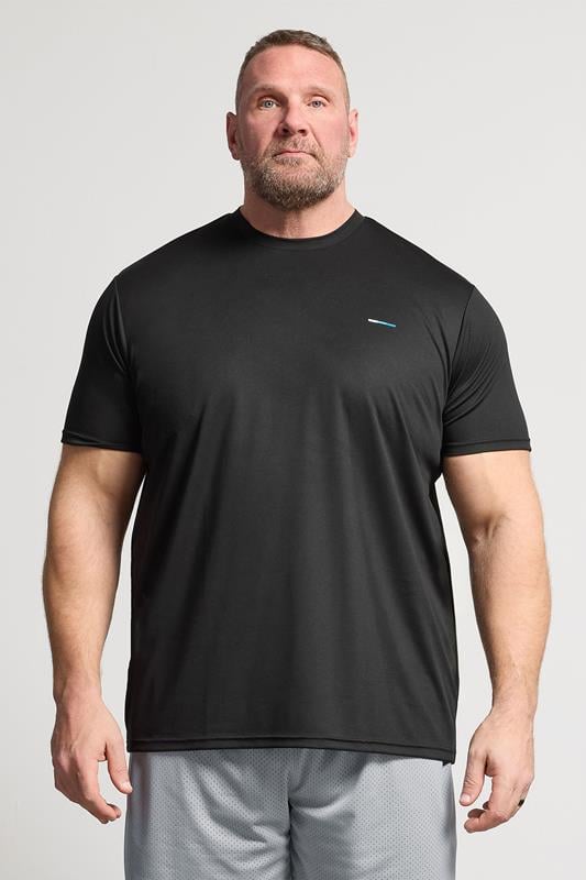 Men's  BadRhino Big & Tall Black Active T-Shirt