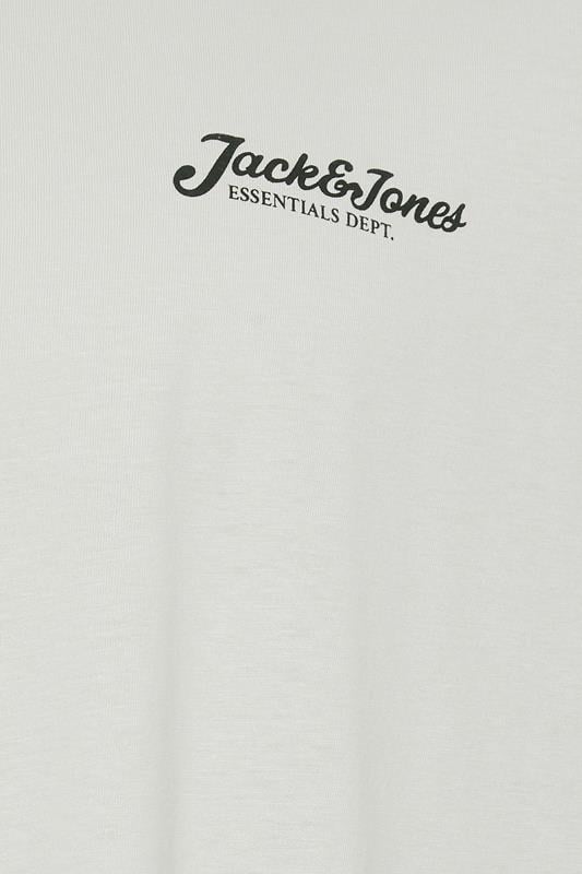JACK & JONES 3 PACK Big & Tall White, Black, and Light Blue Tanktops | BadRhino 7
