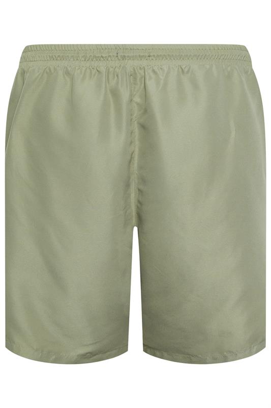 BadRhino Big & Tall Sage Green Swim Shorts | BadRhino 2