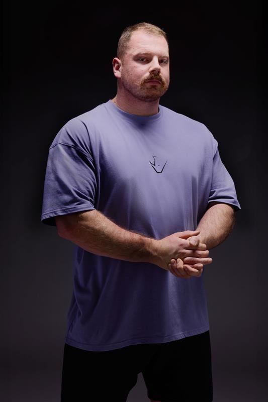 Men's  IronRhino Big & Tall Purple Powerhouse T-Shirt