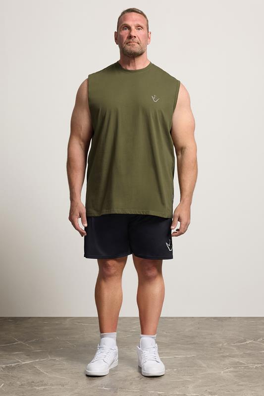 IronRhino Big & Tall Olive Green 'Rest Day' Vest | BadRhino 1