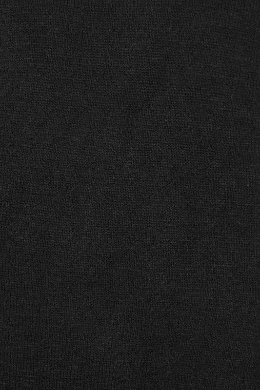 JACK & JONES Big & Tall Black Crew Neck Jumper | BadRhino 2