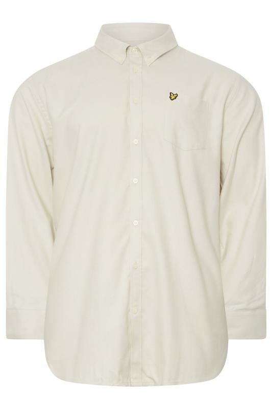 LYLE & SCOTT Big & Tall Cream Shirt | BadRhino 1