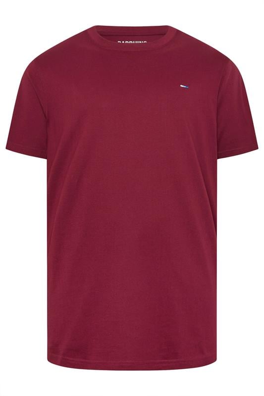 Men's  BadRhino Big & Tall Dark Red Extra Long Core T-Shirt