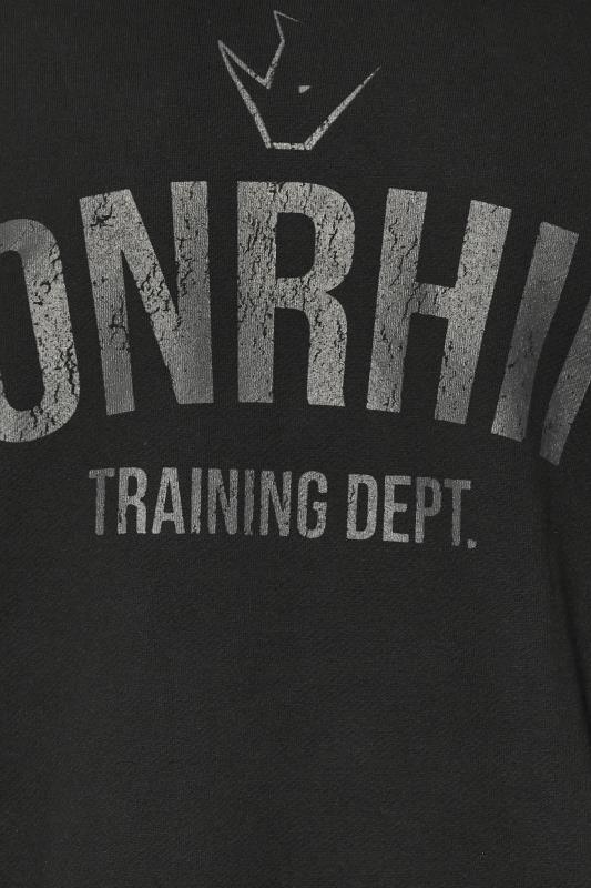 IronRhino Big & Tall Black 'Training Dept' Hoodie | BadRhino 4