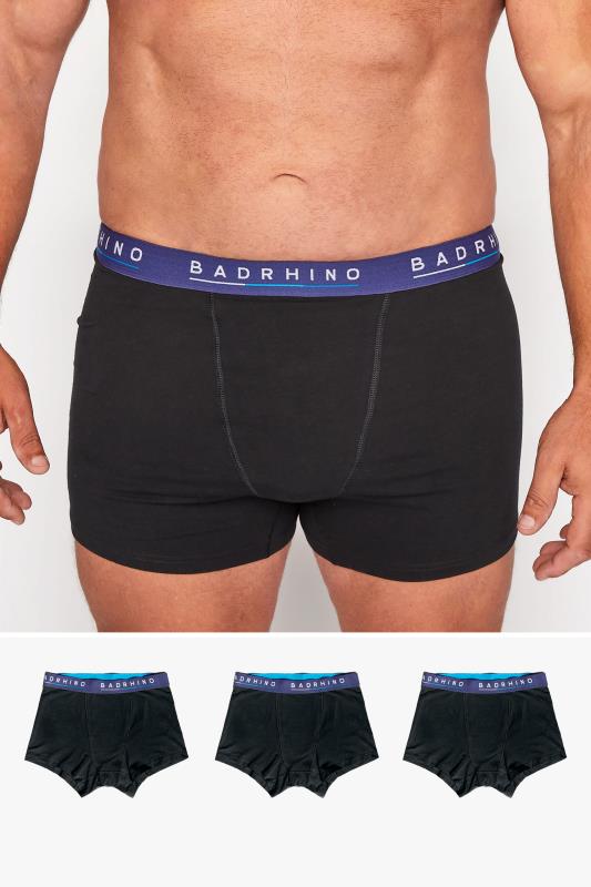 BadRhino Black Essential 3 Pack Boxers | BadRhino 1