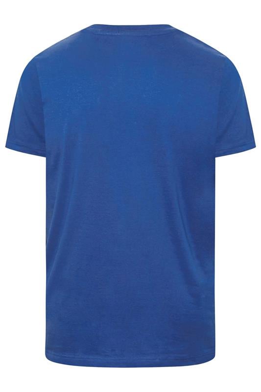 BadRhino Big & Tall Bright Blue Extra Long Core T-Shirt | BadRhino 2