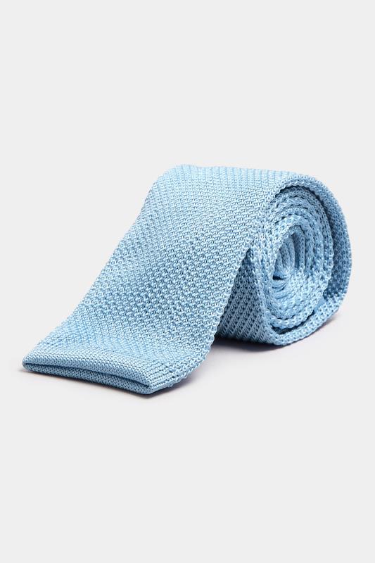 BadRhino Light Blue Knitted Tie | BadRhino 2
