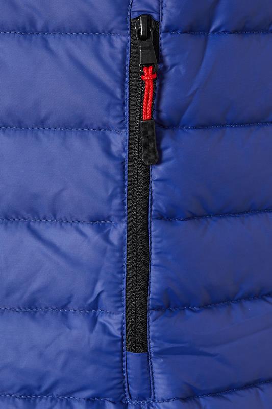 KAM Big & Tall Royal Blue Puffer Gilet | BadRhino 3