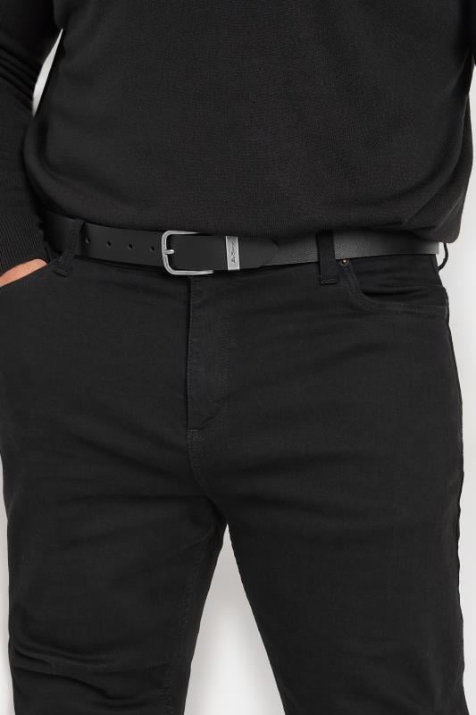 Men's  BEN SHERMAN Black Heale Belt