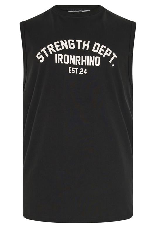 IronRhino Big & Tall Black Strength Dept Vest | BadRhino 7