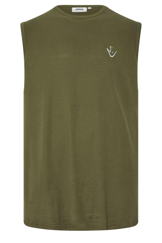 IronRhino Big & Tall Olive Green 'Rest Day' Vest | BadRhino 5