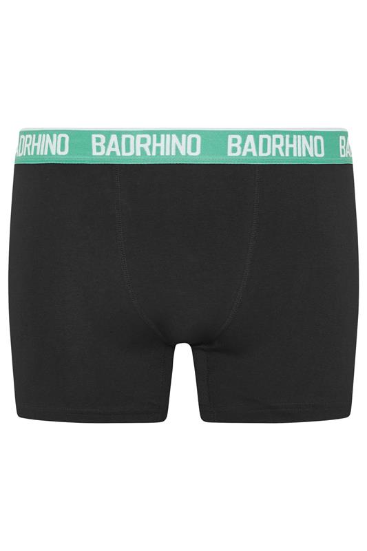 BadRhino Big & Tall 5 PACK Black Waistband Boxers | BadRhino 4