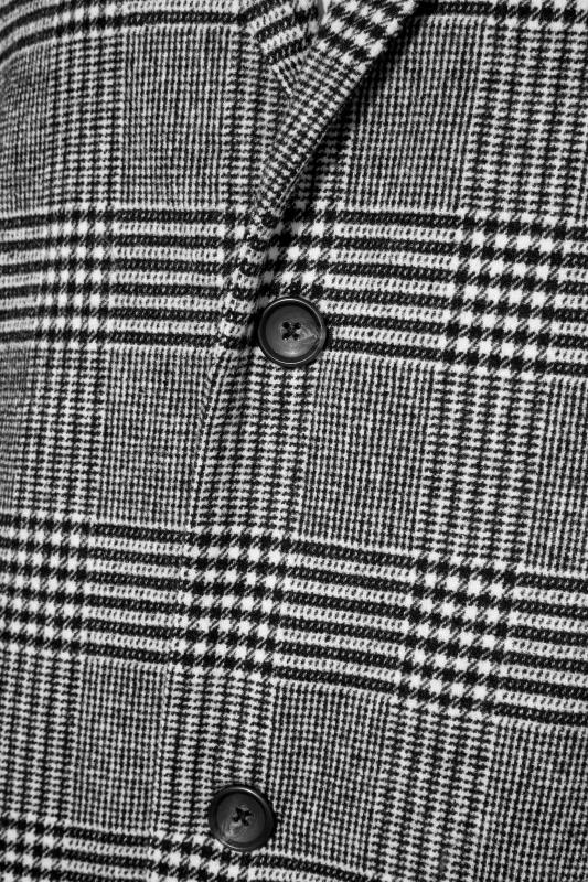 BadRhino Grey Check Overcoat | BadRhino 4