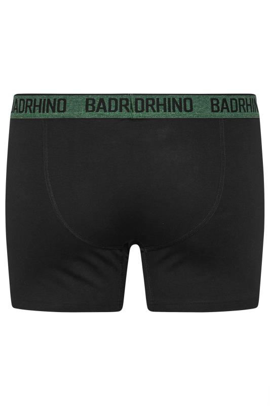 BadRhino 5 PACK Black Marl Waistband Trunks | BadRhino 8