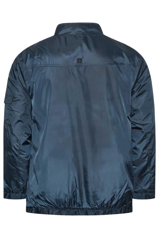 BLEND Big & Tall Navy Blue Lightweight Jacket | BadRhino 3