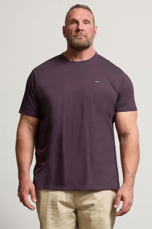 Men's  BadRhino Big & Tall Plum Purple Core T-Shirt